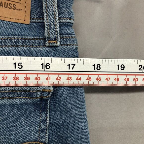 Signature Levis Heritage Boyfriend Jeans Size 6 Women Regular Fit Light Wash - Picture 9 of 13